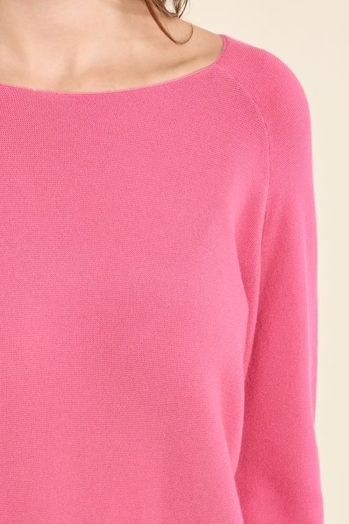Jersey de mujer de manga larga, corte amplio.