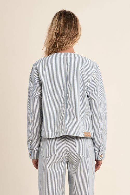 Veste rayée