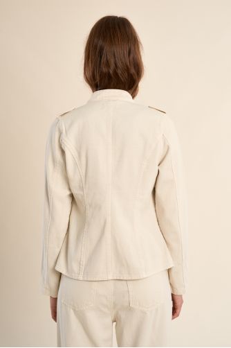 Veste en denim, officier