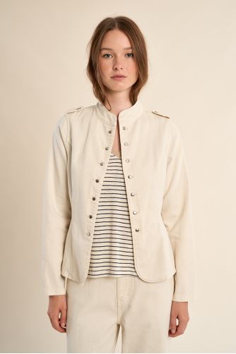 Veste en denim, officier