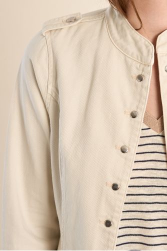 Veste en denim, officier