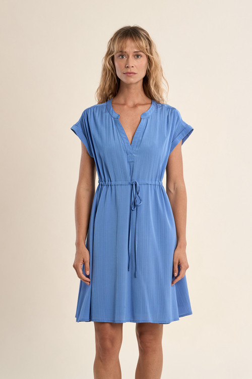 Short dress, shirt
