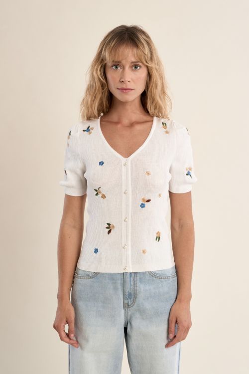 Pull manches courtes, ballon