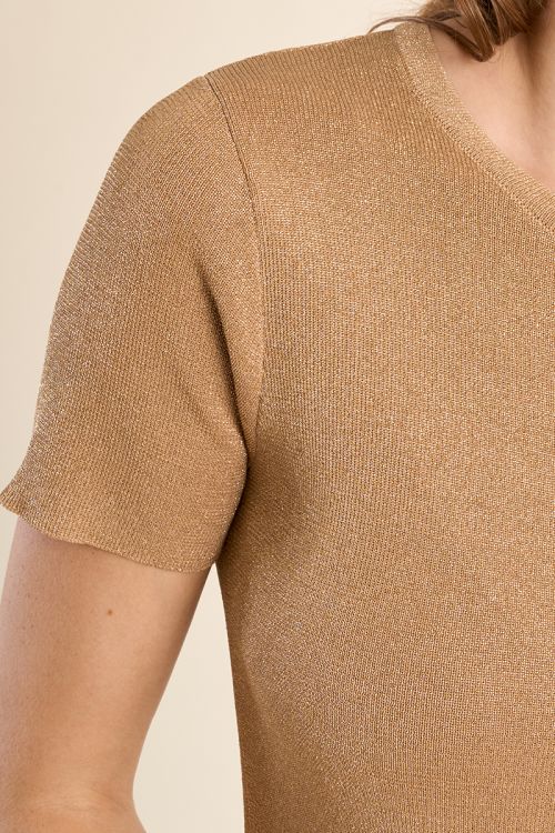 T-shirt en maille fine, irisé