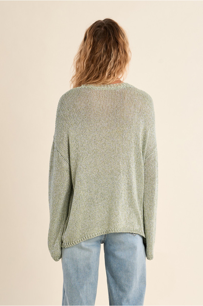 Pull en maille, col rond