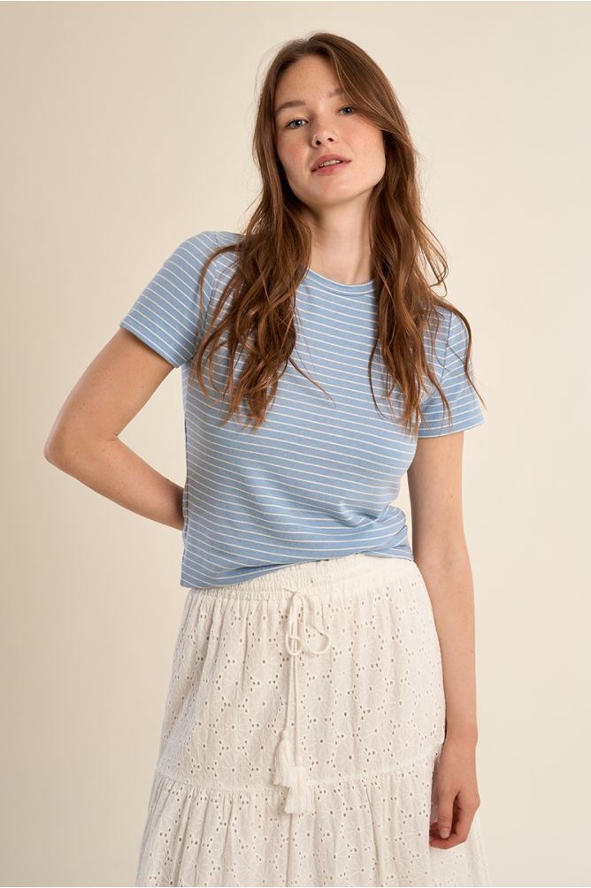 Striped T-shirt, heart