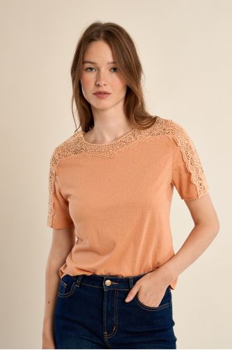 Openwork T-shirt