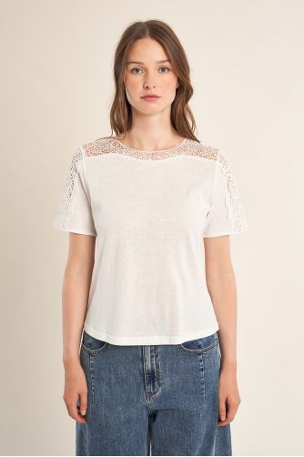 Openwork T-shirt