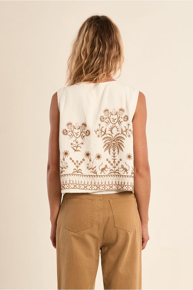 Embroidered bolero