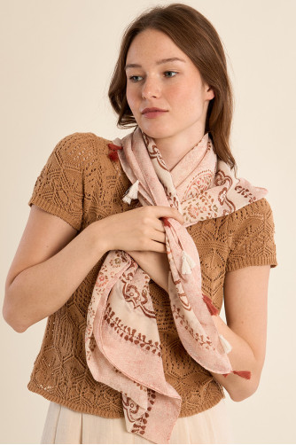 Printed scarf