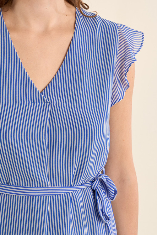 Short, striped dress