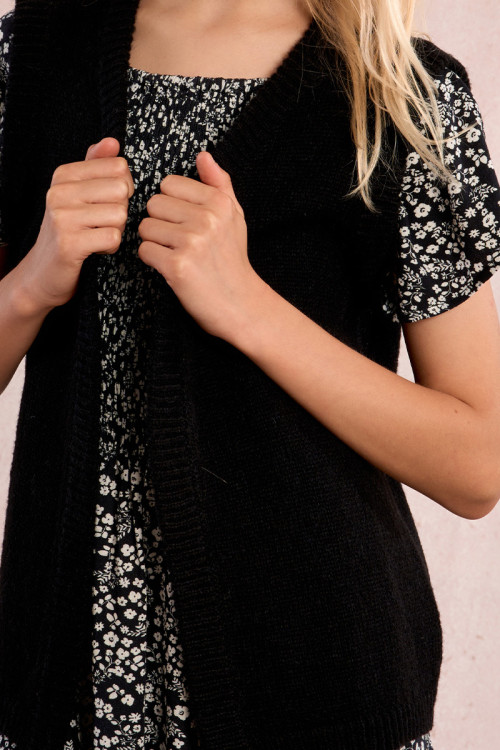 Gilet ouvert