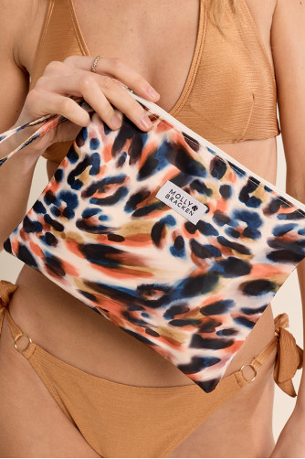 Romy printed pouch