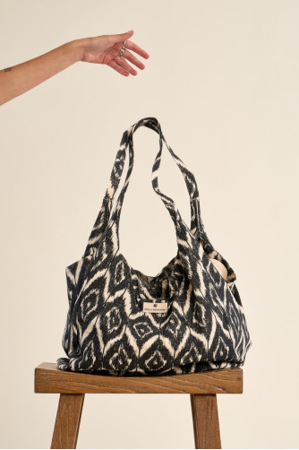 Tote bag, ethnic print