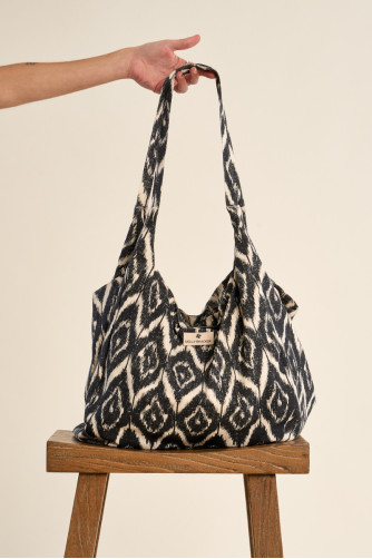 Tote bag, ethnic print