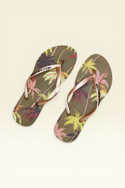 Moana printed flip-flops