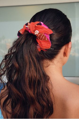 Coletero de mujer, con estampado.