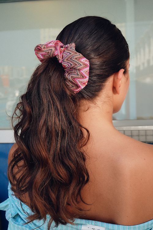 Pink Scrunchie