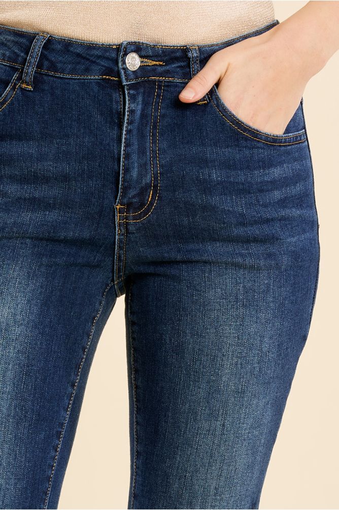 7/8 flared jeans