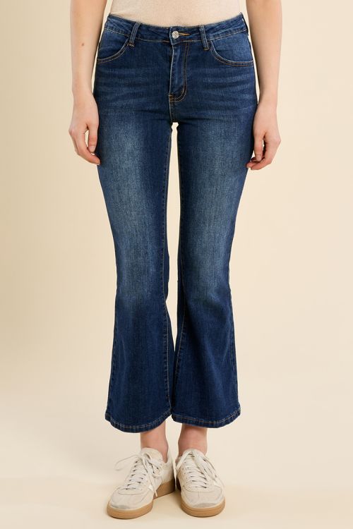 7/8 flared jeans