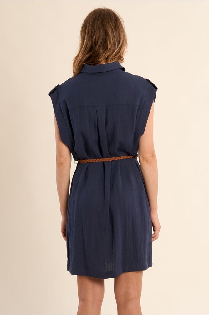 Petite robe Safari ceinturée