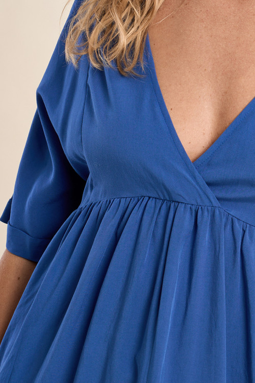 Short, flowing dress