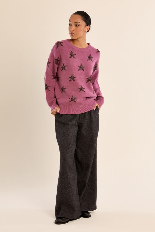 Jersey de manga larga motivo estrellas