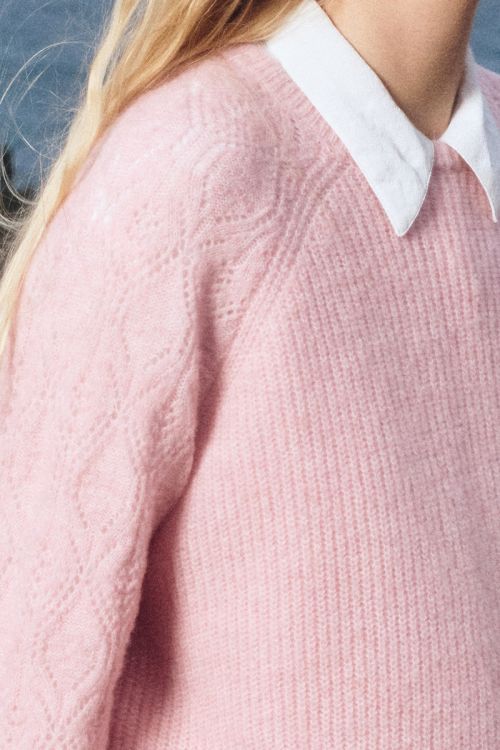 Jersey de manga larga detalle rombos