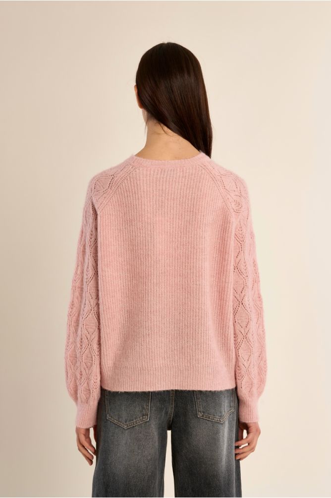 Jersey de manga larga detalle rombos