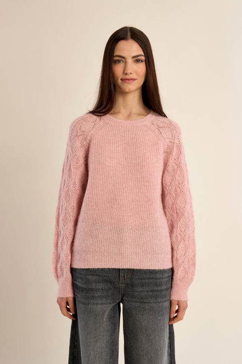 Jersey de manga larga detalle rombos