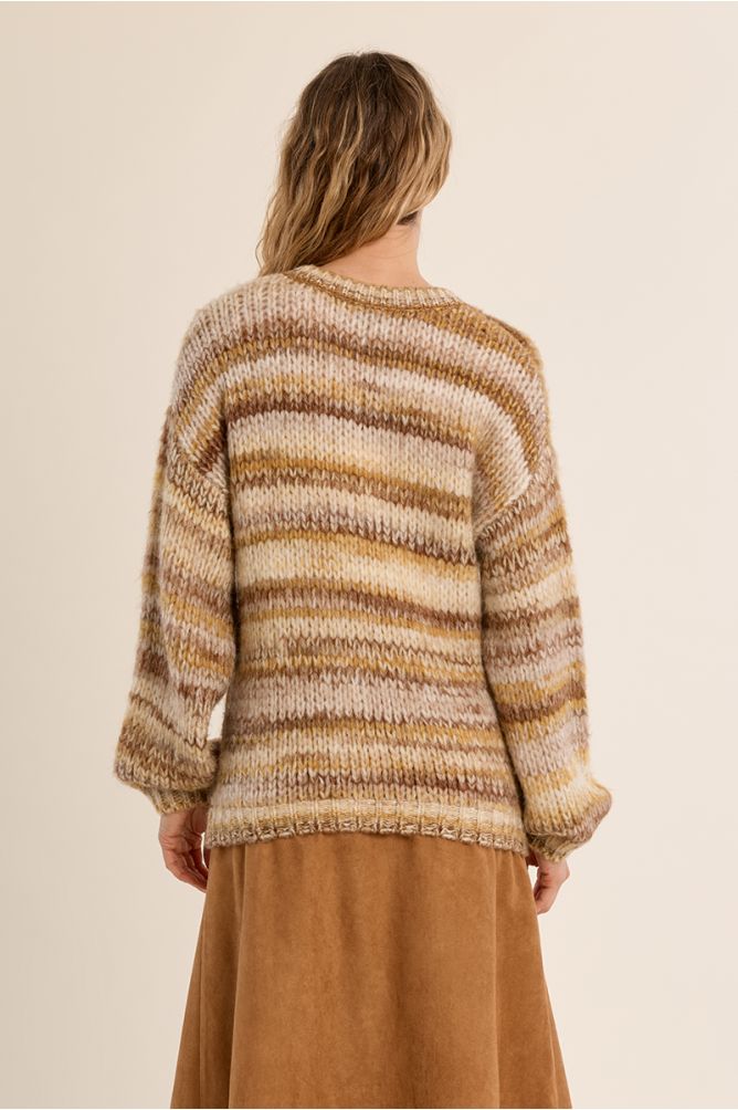 Tie & Dye knit sweater