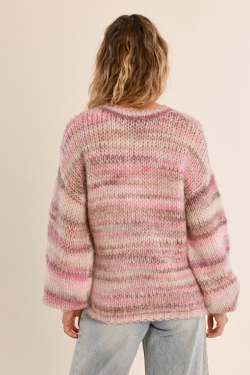 Jersey de manga larga estampado rayas