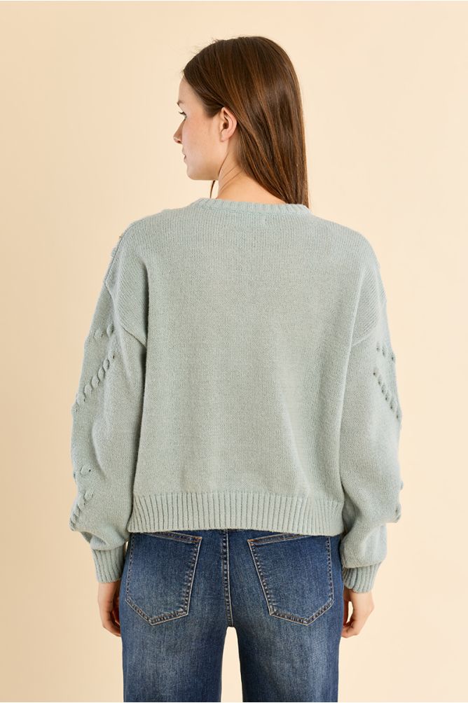 Pull détails fantaisie