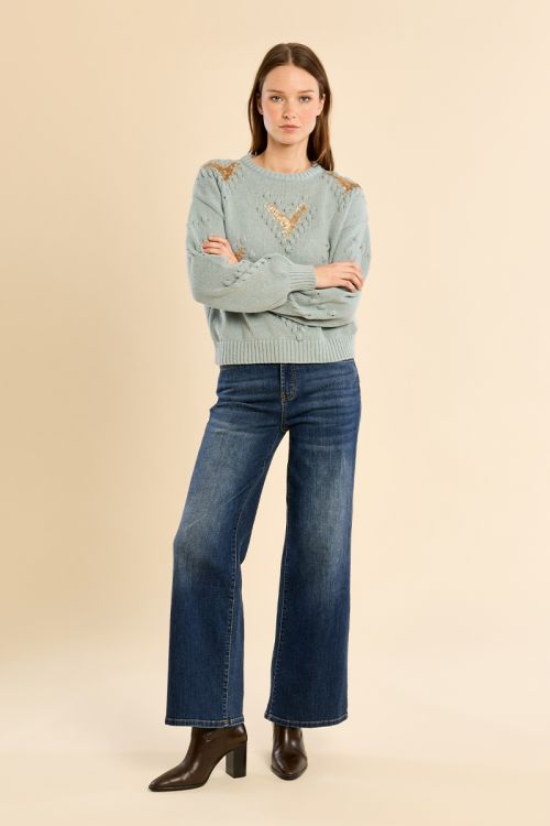 Pull détails fantaisie