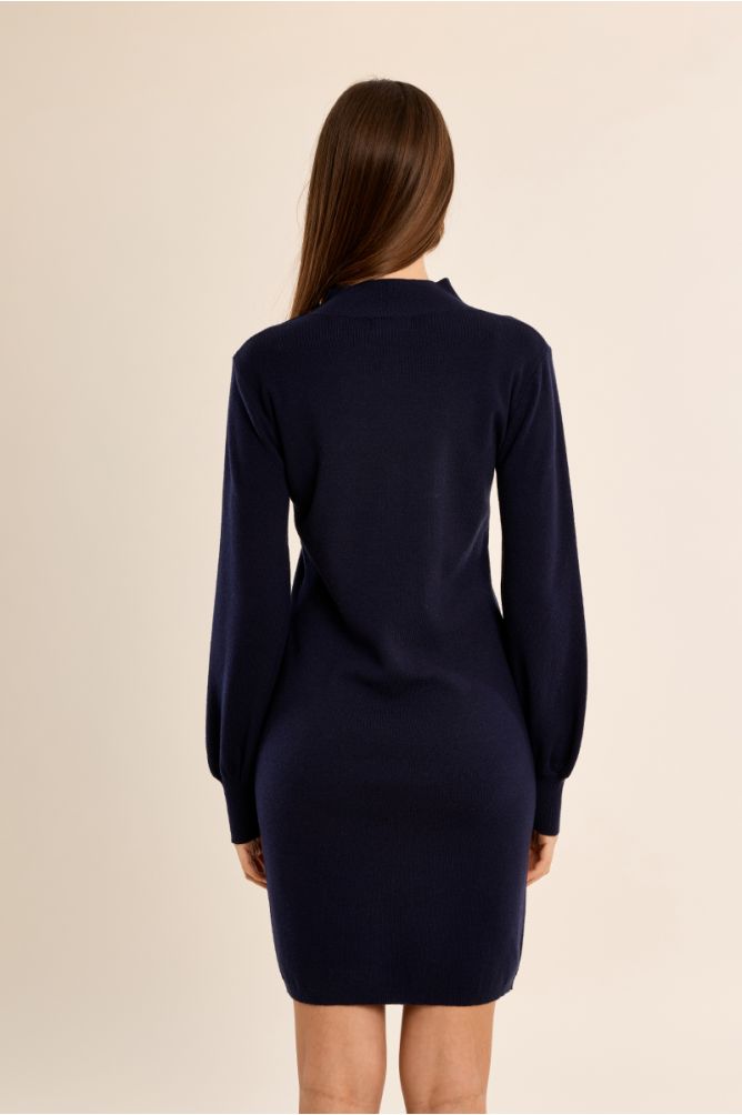 Fitted knit dress