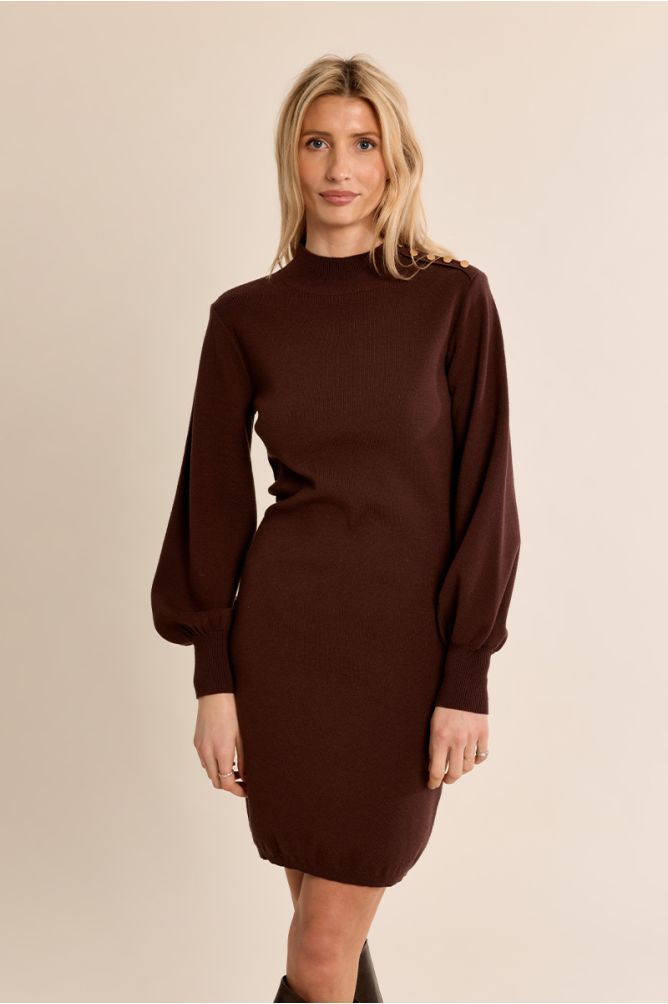 Robe en maille ajustée