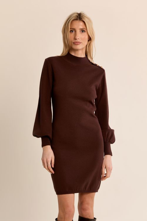Fitted knit dress