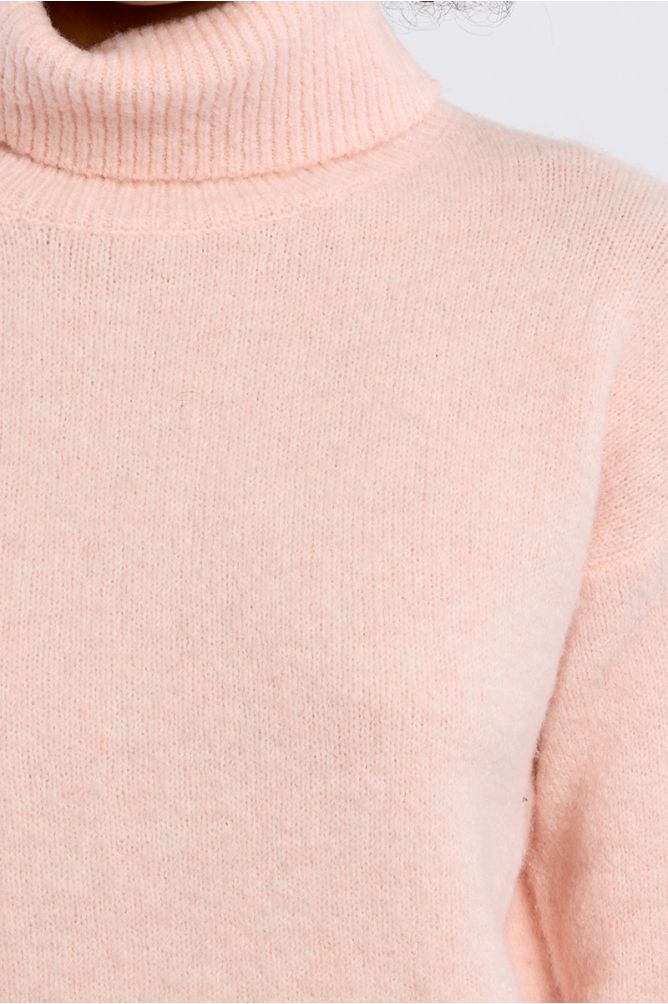 Plain turtleneck sweater
