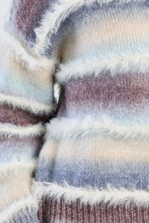Pull Tie & Dye, à franges