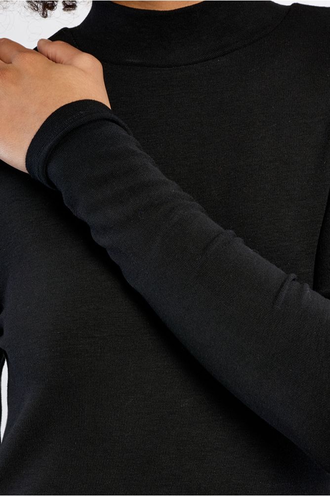 Jersey de manga larga cuello alto