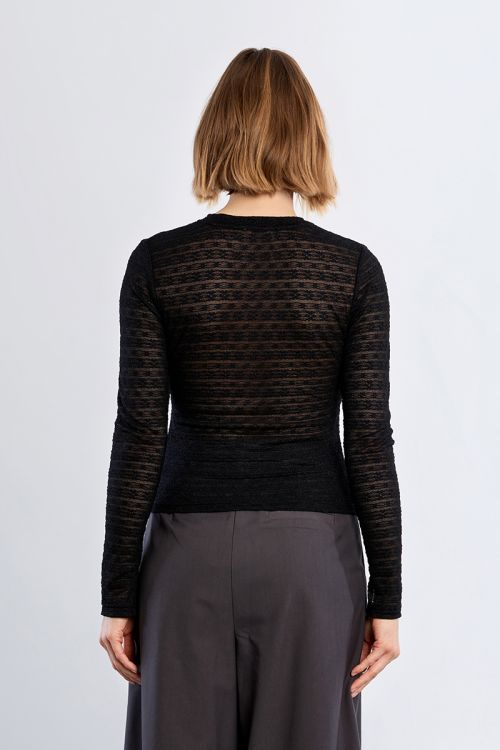 Semi-transparent undershirt