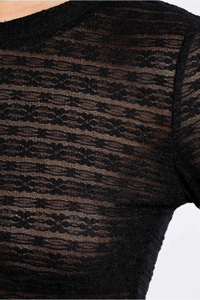 Semi-transparent undershirt
