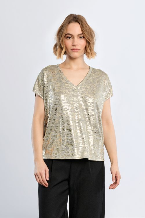 Metallic T-shirt