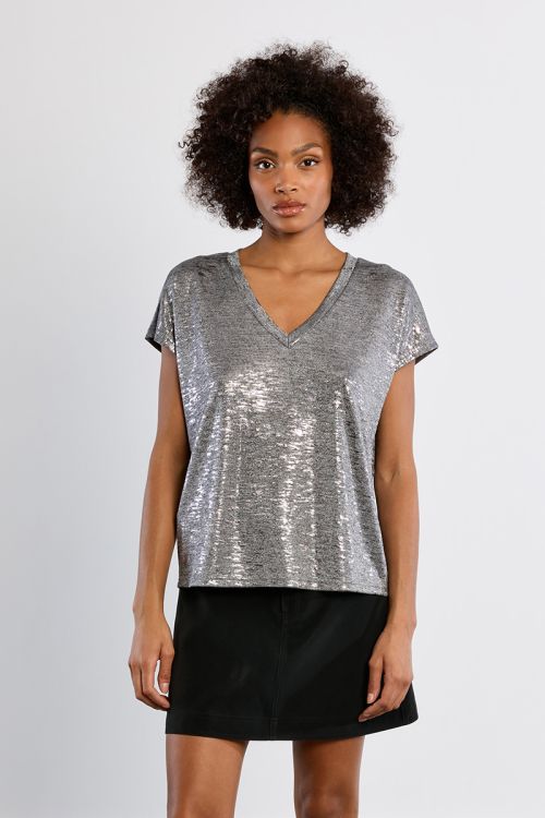 Metallic T-shirt