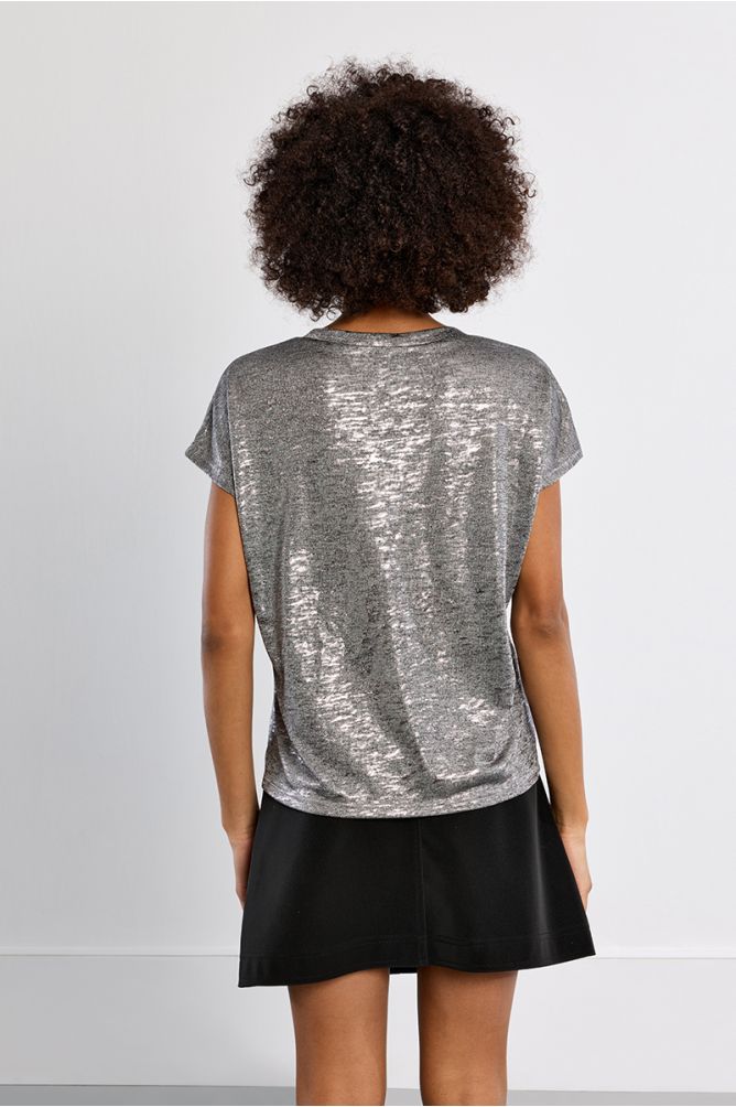 Metallic T-shirt