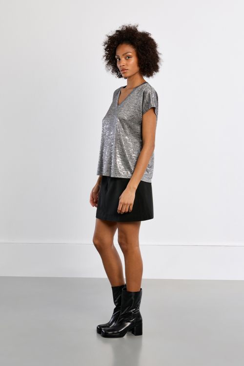 Metallic T-shirt