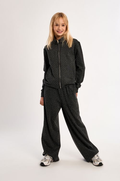 Polka dot jogger pants