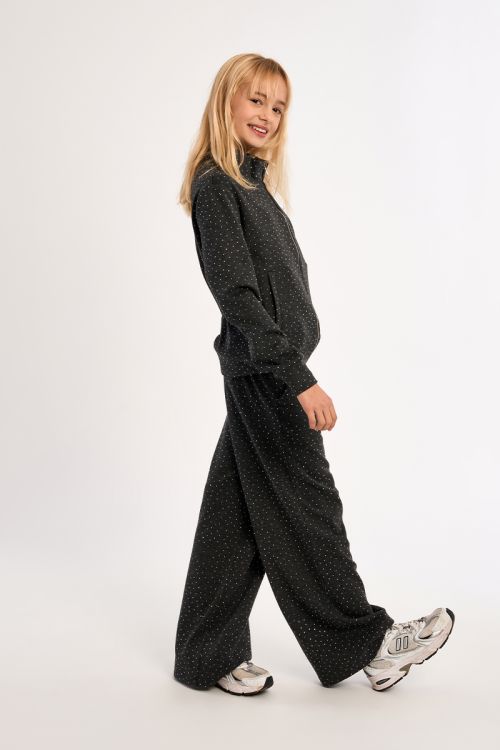 Polka dot jogger pants