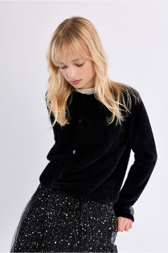 Fluffy Cardigan