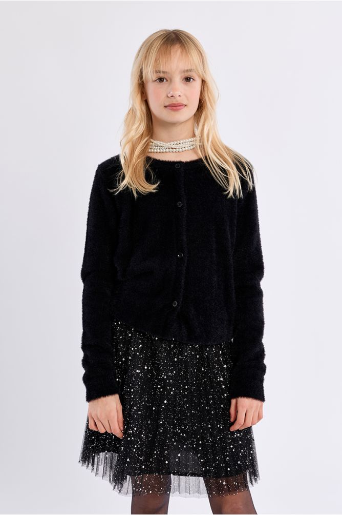 Fluffy Cardigan